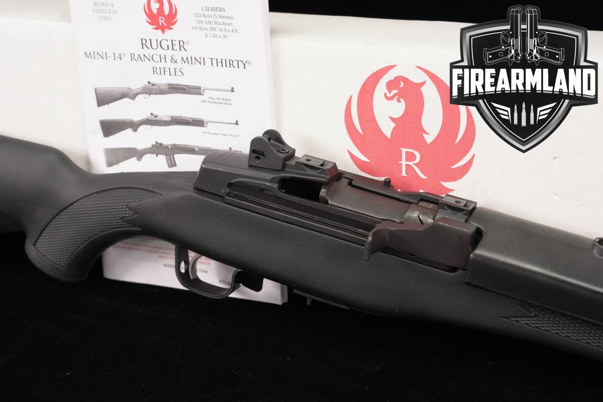 Ruger Mini-14 Ranch Rifle 580-series 5.56 NATO 18" Mini14 +ORIG BOX