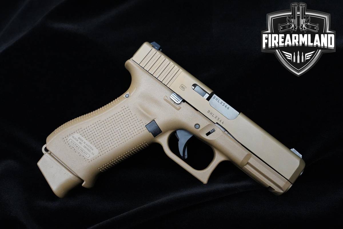 ORIG CASE Glock 19X Gen5 9mm Austria 19+1 FDE Glock 9 mm G19X Gen5 3MAGS