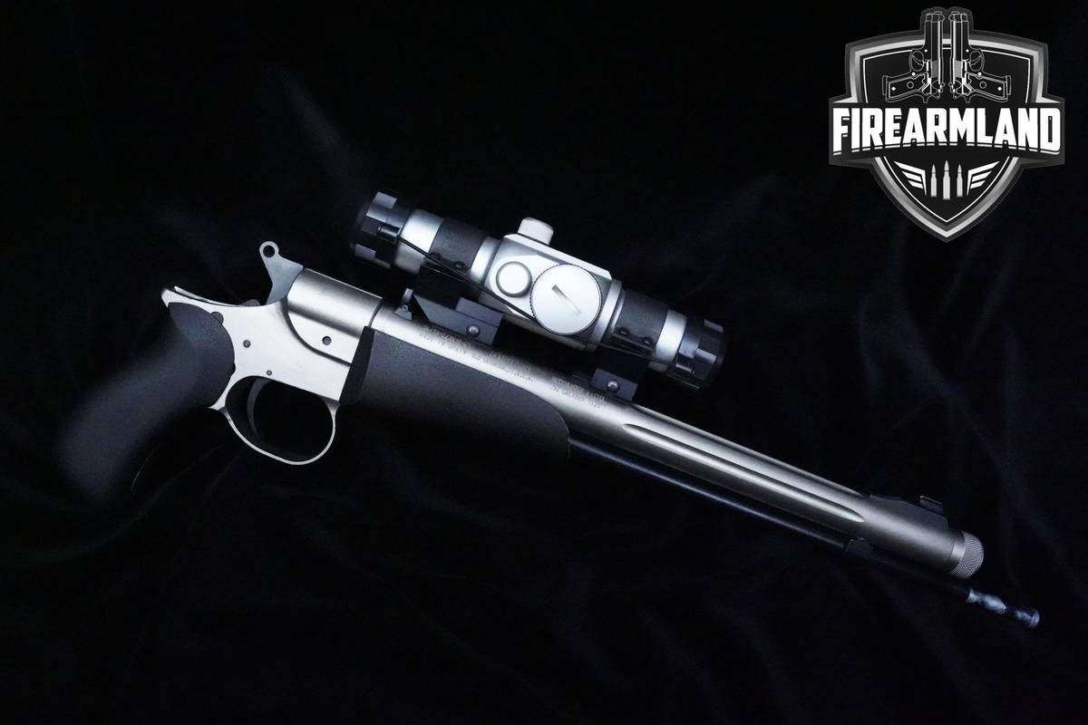 Traditions Buckhunter Pistol 50 BPM 12.75" Satin Nickel Traditions +OPTIC