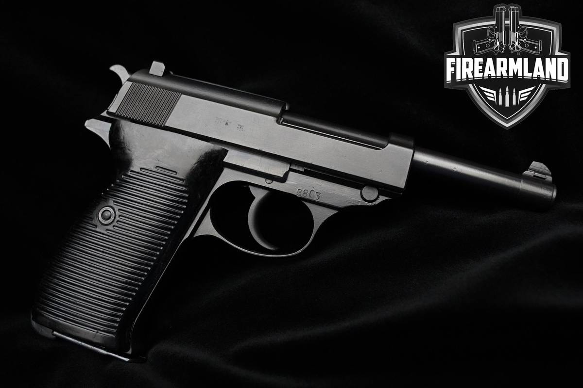 COLLECTOR 1943 Mauser P38 BYF 43 9mm 4.9" Blued Pistol Germany Vintage
