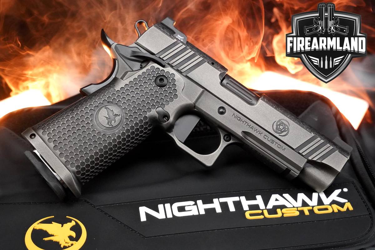 Nighthawk Custom Bob Marvel 9mm 1911 Nighthawk-Bob-Marvel +2 MAGS & CASE