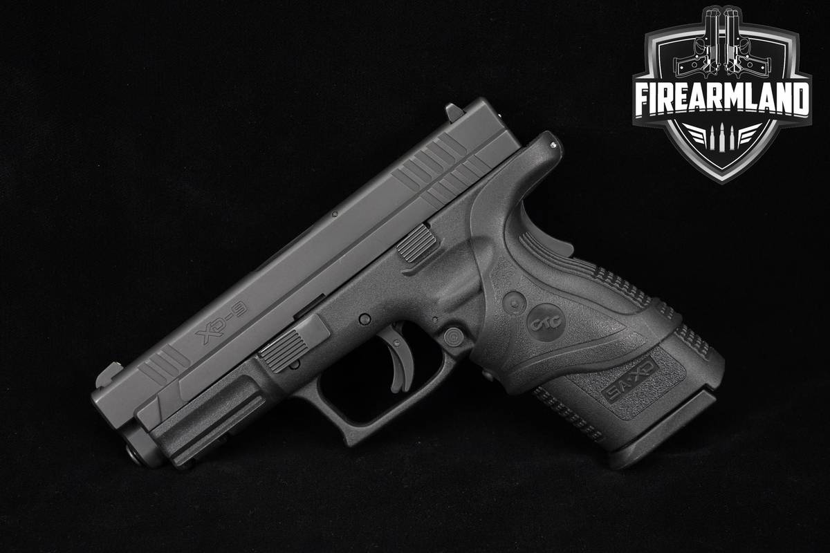 Springfield Armory XD-9 4" Service Model 9mm 4" XD9 +2 MAGS & ORIG CASE