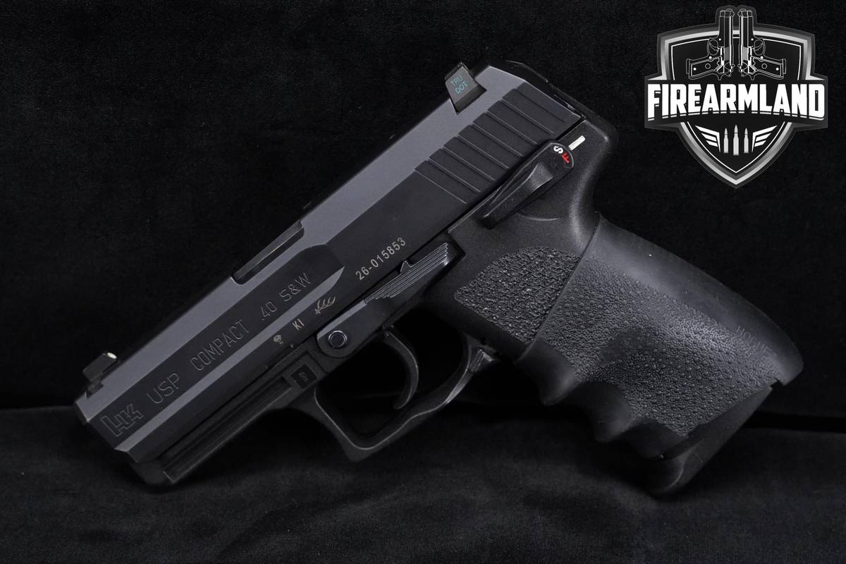 1998 Heckler & Koch USP Compact V1 40S&W 3.58" USP40 +4 MAGS & ORIG CASE