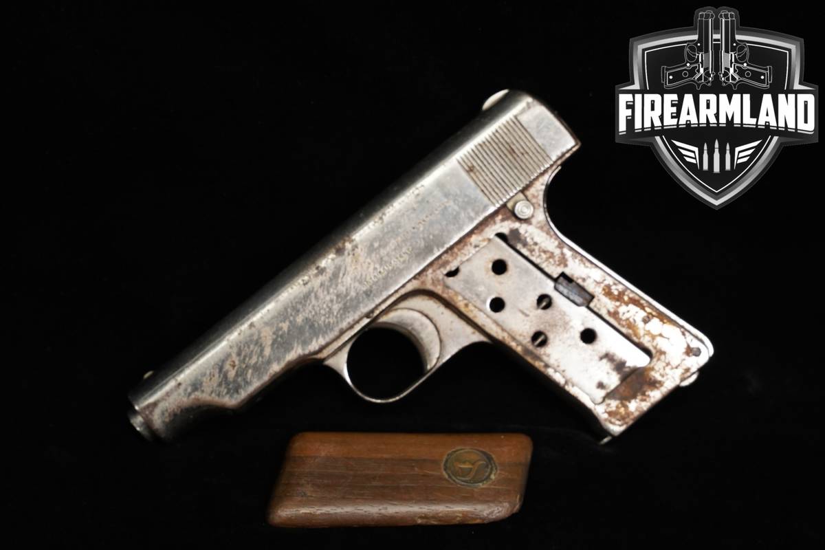 1920s Deutsche Werke Erfurt DWE Ortgies 32 ACP 3.25" Nickel Weimar Era