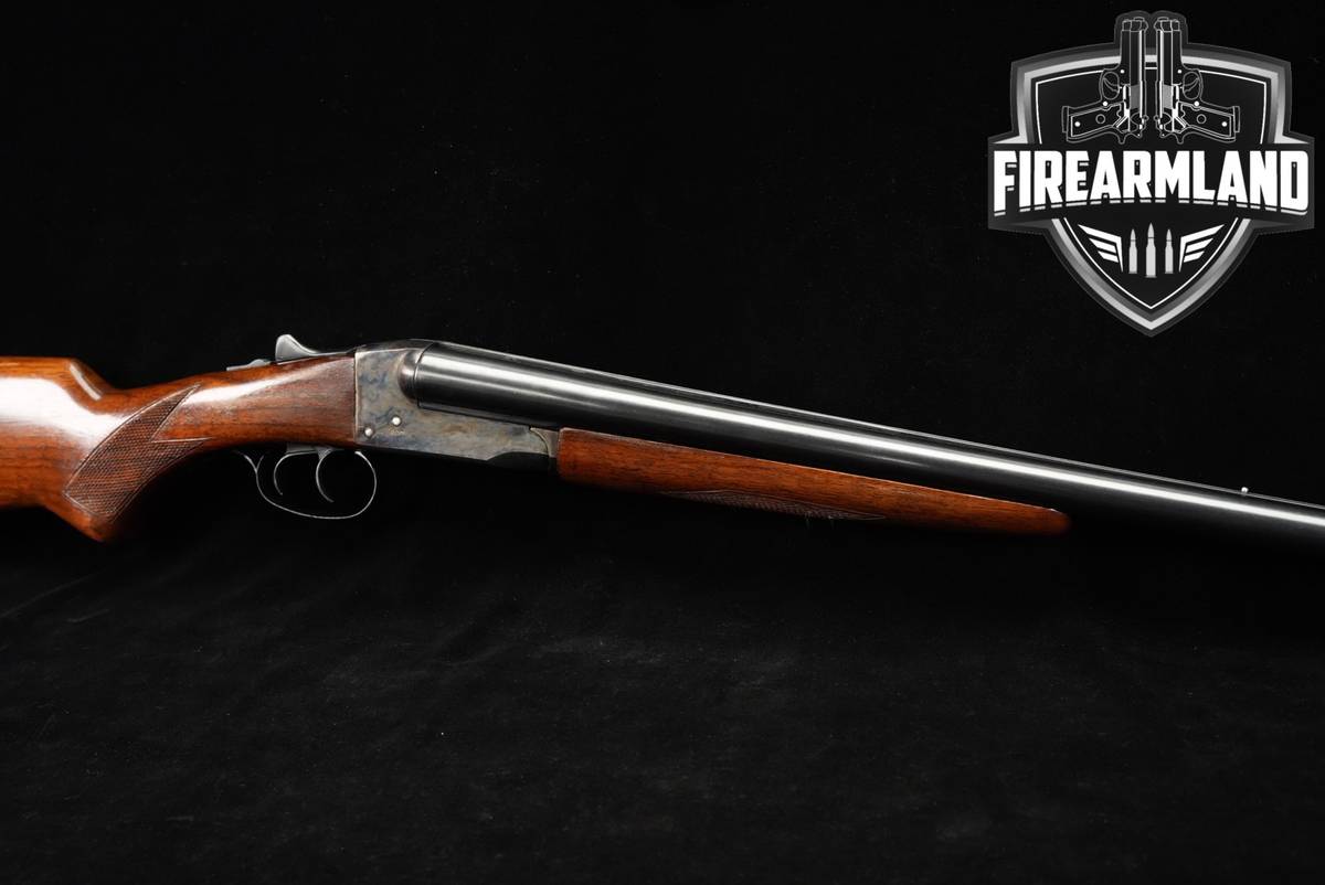 Stevens Model 5100 16-Gauge 28" Color Case-Hardened SXS Savage-era M5100