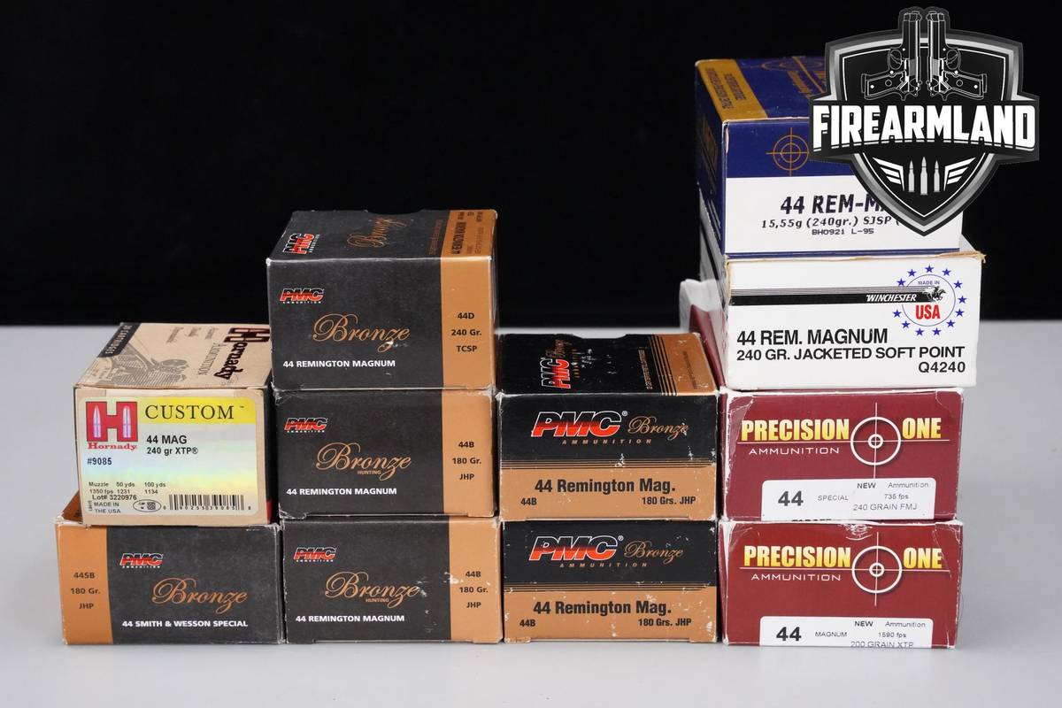 44 Magnum Ammo 44-Mag Ammunition 370 ROUNDS