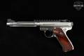 2011 Sturm Ruger Mark III Hunter .22 LR Satin Stainless in Good Condition Image 4