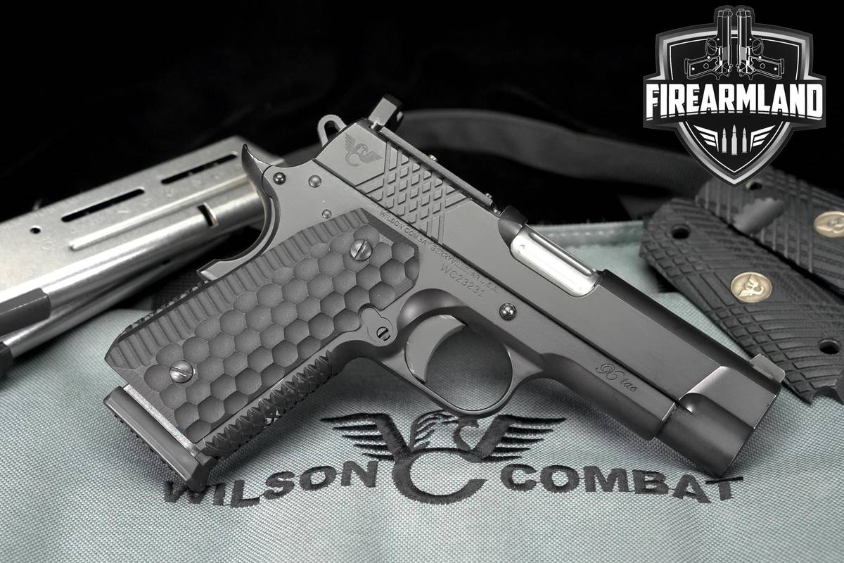 Wilson Combat WC X-TAC Compact 9mm 1911 4" Pistol +6 MAGS & ORIG CASE