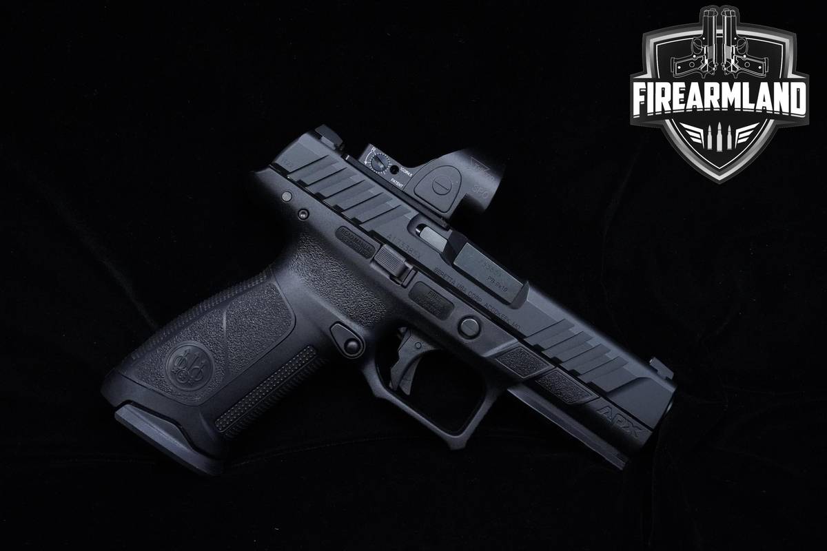 Beretta APX A1 FS 9mm 4.25" Beretta APXA1 +2 MAGS, ORIG CASE & OPTIC