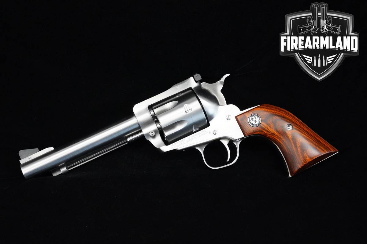 Ruger New Model Super Blackhawk Stainless 44-Magnum 5.5" Ruger +ORIG CASE