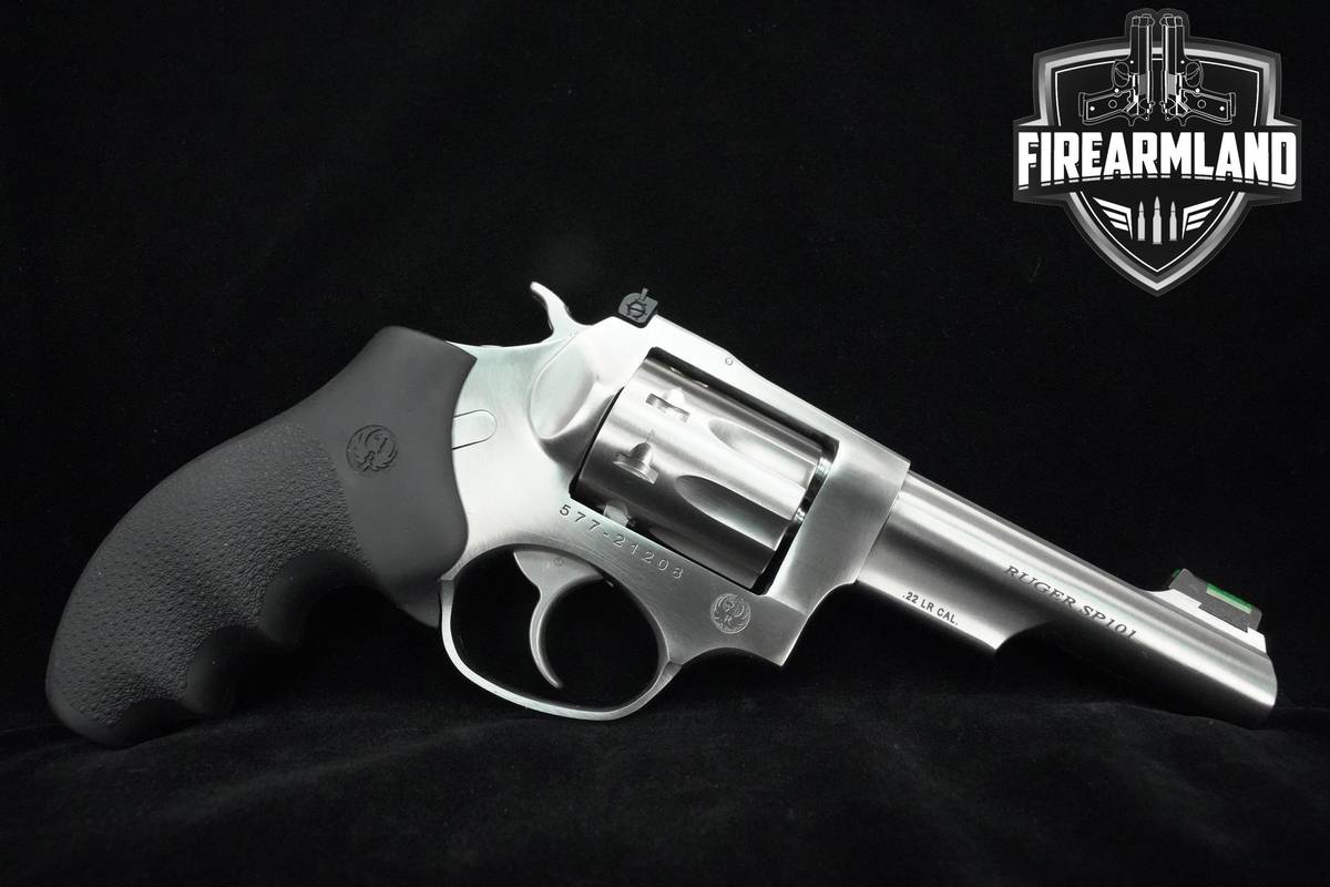 PLINK! Ruger SP101 22LR 4.02" Satin Stainless Ruger SP-101 22-LR +ORIG CASE