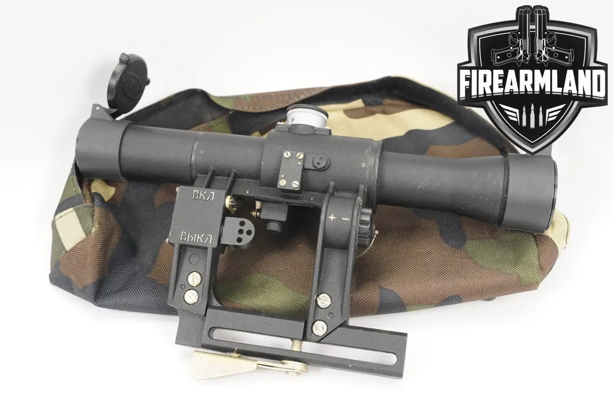 BelOMO POSP 4x24 Illuminated PSO-1 Reticle Scope
