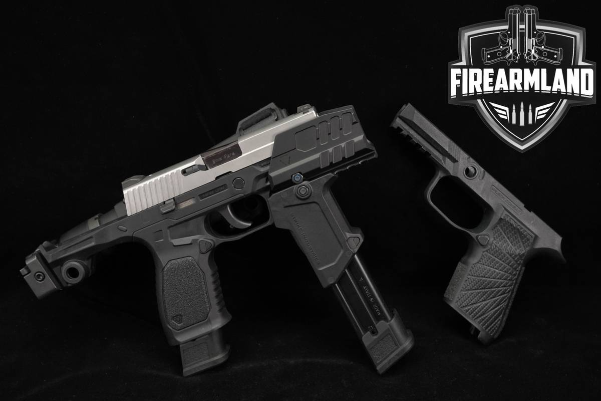 Sig Sauer P250 Strike Industries SMC Chassis Folding Brace 9mm P-250 Pistol