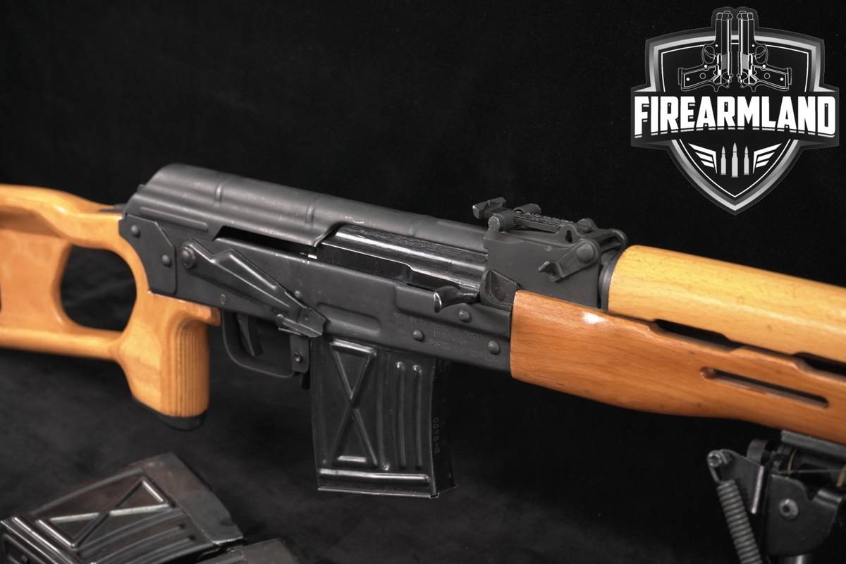 Cugir PSL-54 7.62x54R 24.4 Black & Wood PSL54 DMR +3 MAGS, BIPOD