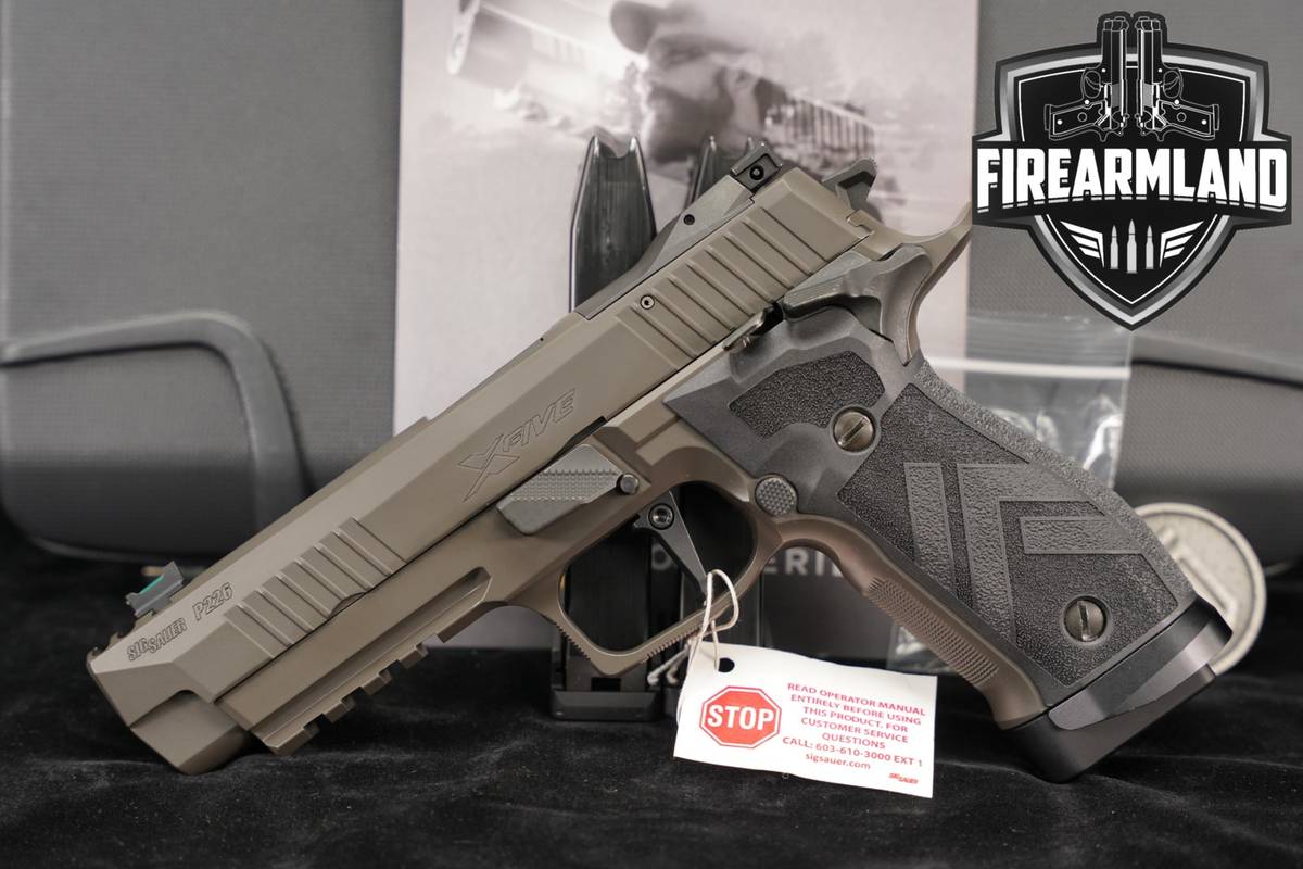 Sig Sauer P226 XFive Legion 9mm Grey P 226 +3 MAGS & ORIG CASE