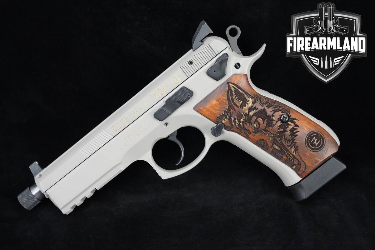 CZ 75 SP-01 Tactical URBAN GREY 9mm 5.2" CZ-SP-01 Suppressor RDY +ORIG CASE