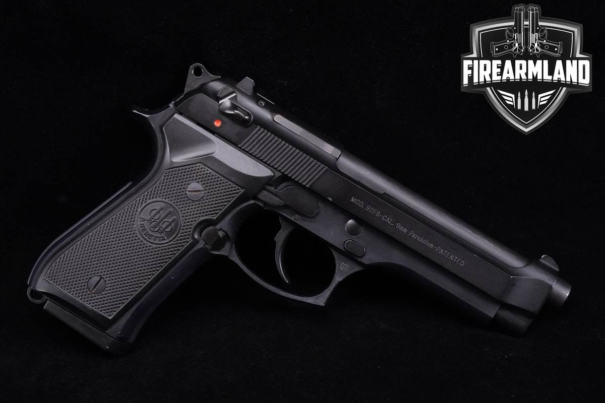 Beretta 92FS 9mm 4.9" Black Bruniton 92-FS M9 +2 MAGS