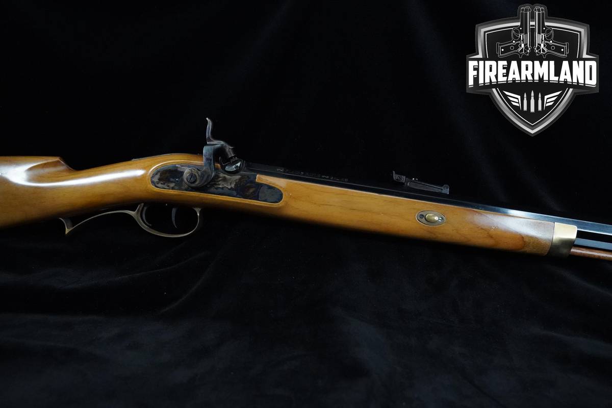 1974 Lyman Plains Rifle 45-BPM 28" Muzzleloader Italy Two-Tone Lyman