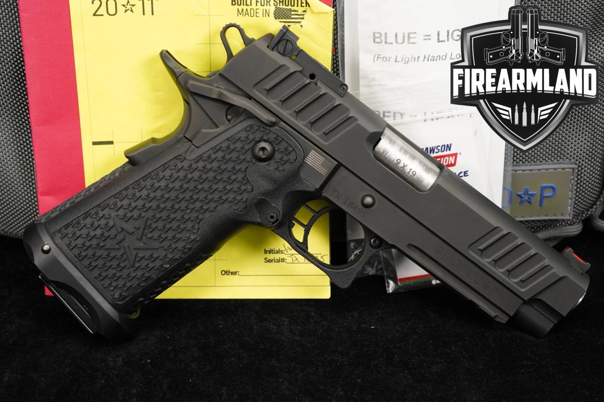 DESIRED Staccato P 9mm 4.4 STI 1911 2011 +ORIG CASE