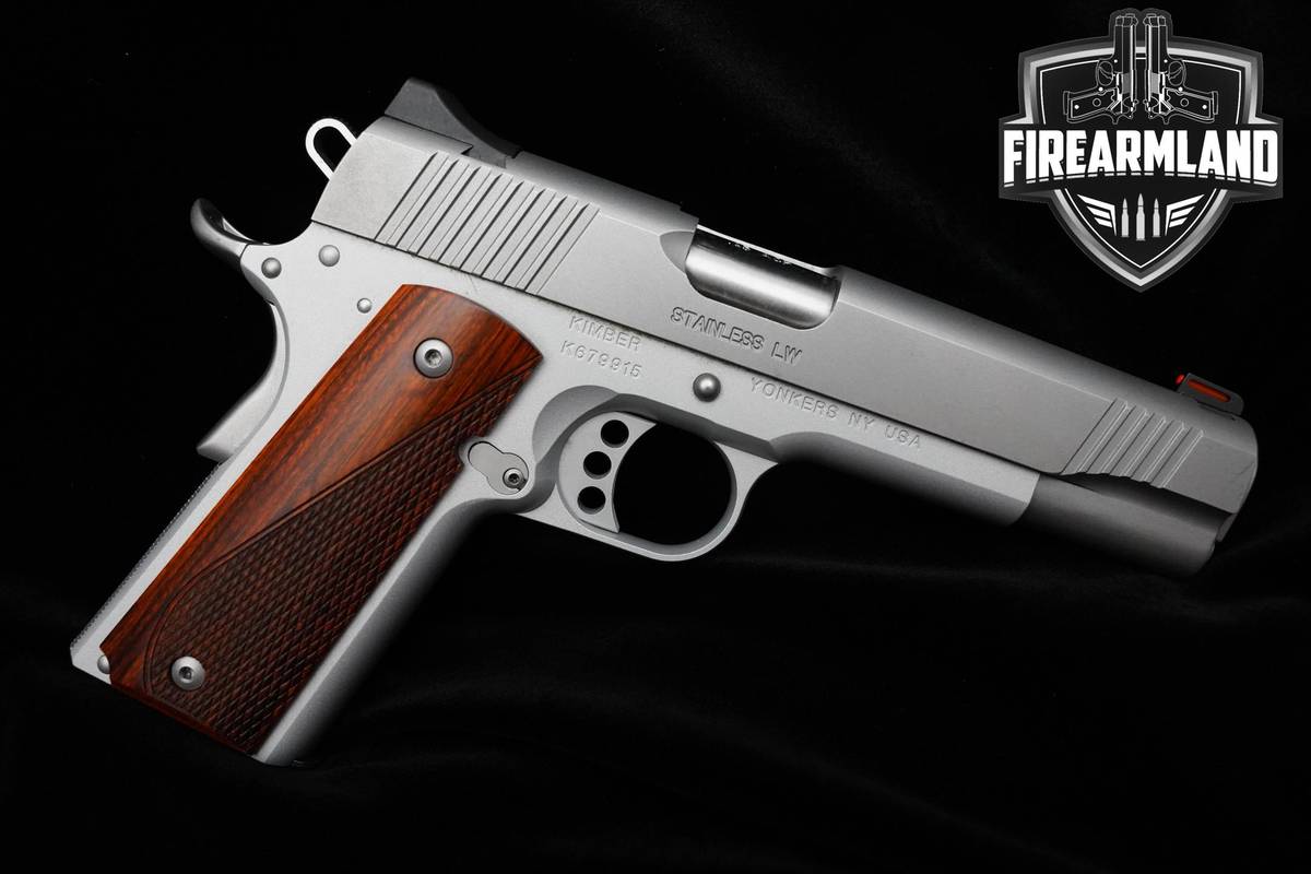Kimber Stainless LW 45 ACP 5" Matte Stainless 1911 Pistol STAINLESS STEEL