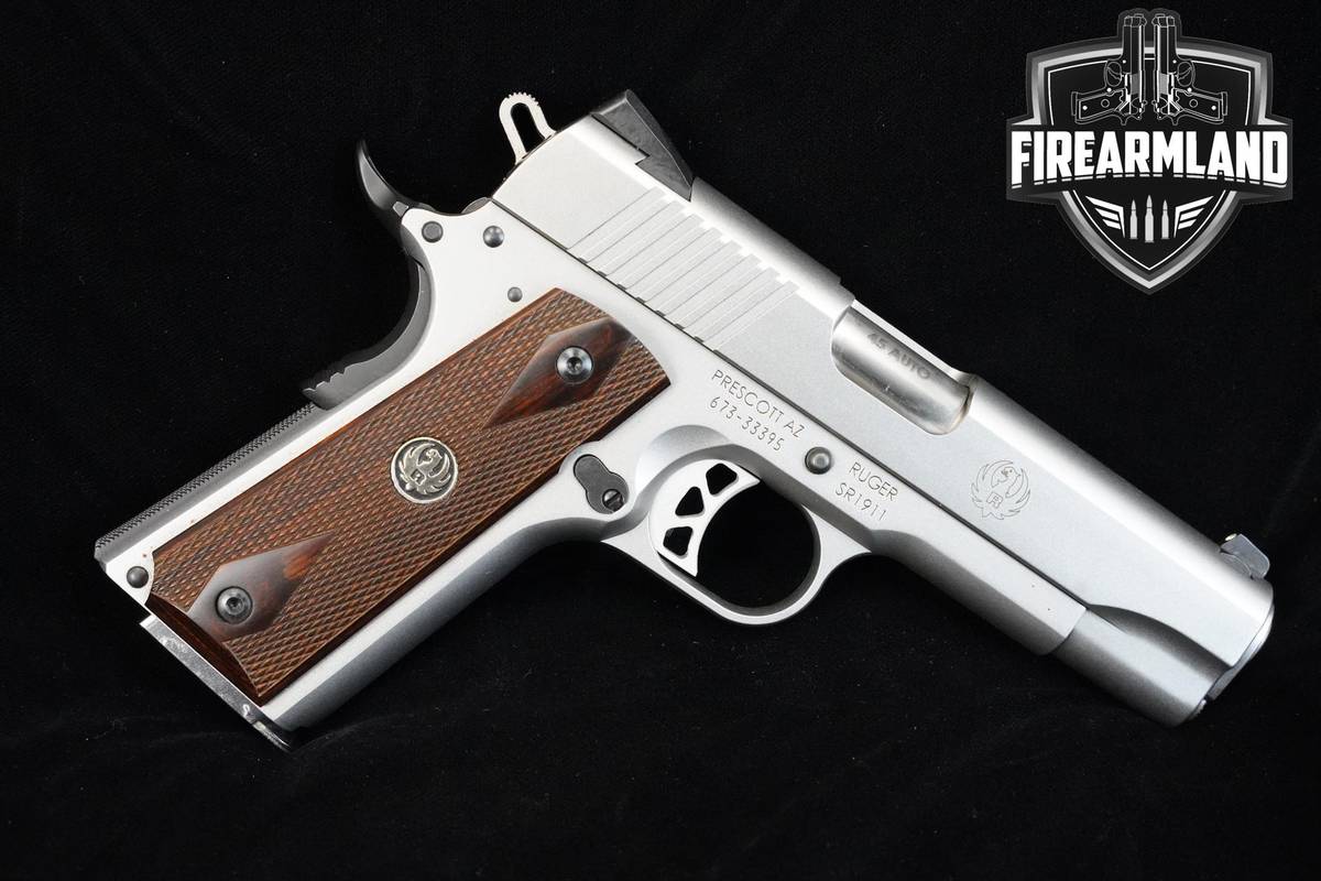 Sturm-Ruger SR1911 Commander-Style 45 ACP 1911 4.25" Ruger-SR1911 SR-1911