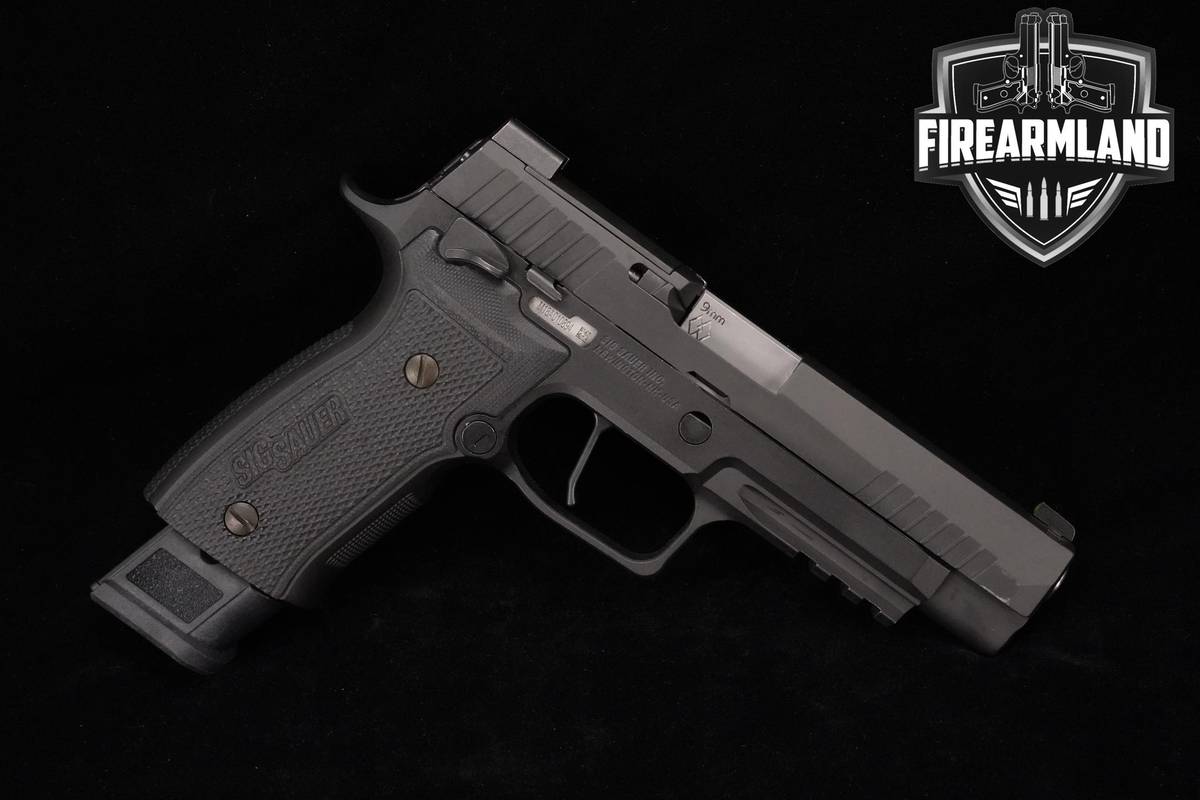 2020-2021 Sig Sauer P320 OR 9mm 4.7" Legion Gray P 320 +4 MAGS & ORIG CASE