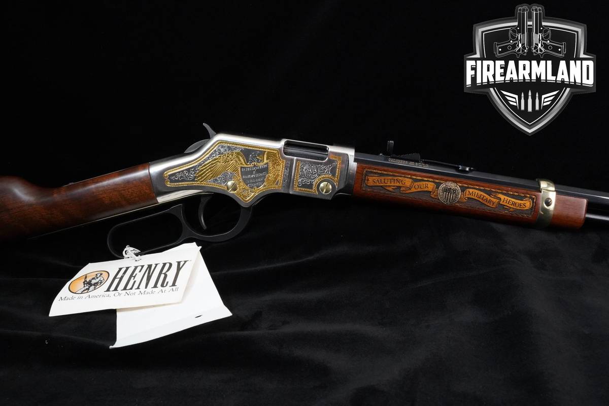 LIKE-NEW Henry H004MS Military Service Tribute 2nd Edition 22 S/L/LR Henry