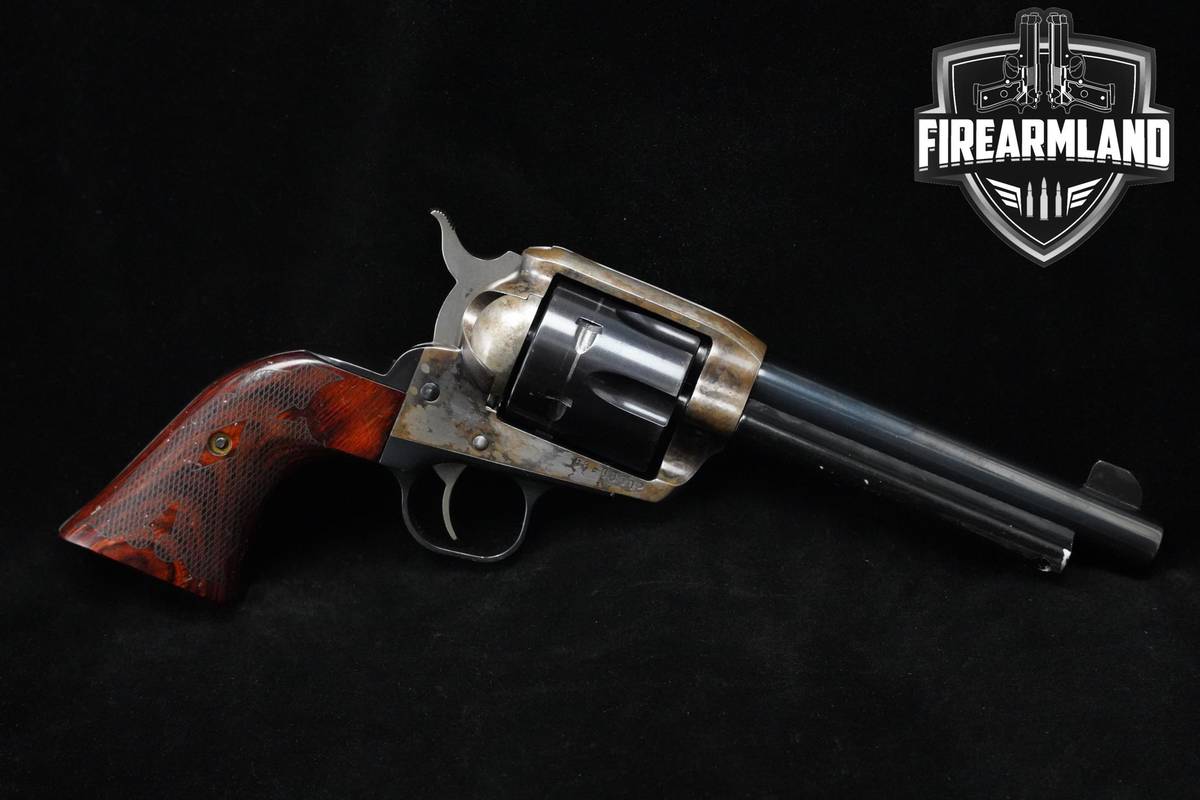 1995 Ruger Model Vaquero 45 Colt 5.5" Ruger Vaquero +LEATHER HOLSTER