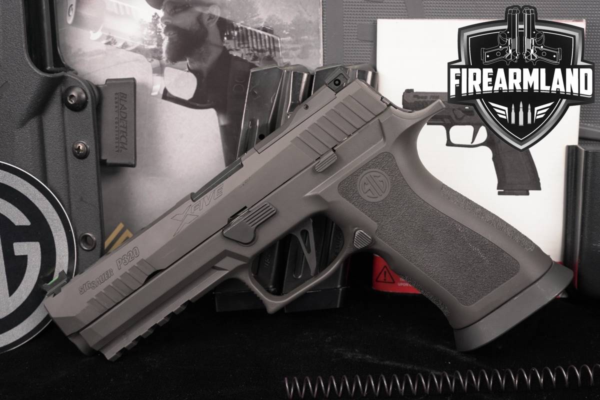 Sig Sauer P320 XSeries XFIVE Legion R2 9mm P 320 +3 MAGS, ORIG CASE