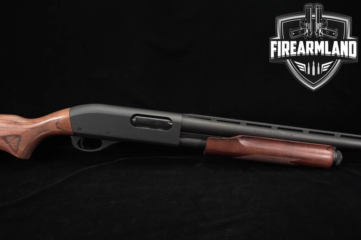 Remington Model 870 Express 12-Gauge 25.5" Blued & Hardwood Vent Rib
