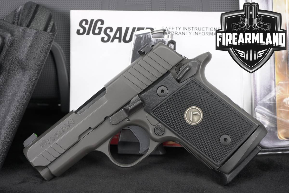 Sig Sauer P938 Legion 9mm P 938 +2 MAGS, ORIG CASE, HOLSTER, LASER