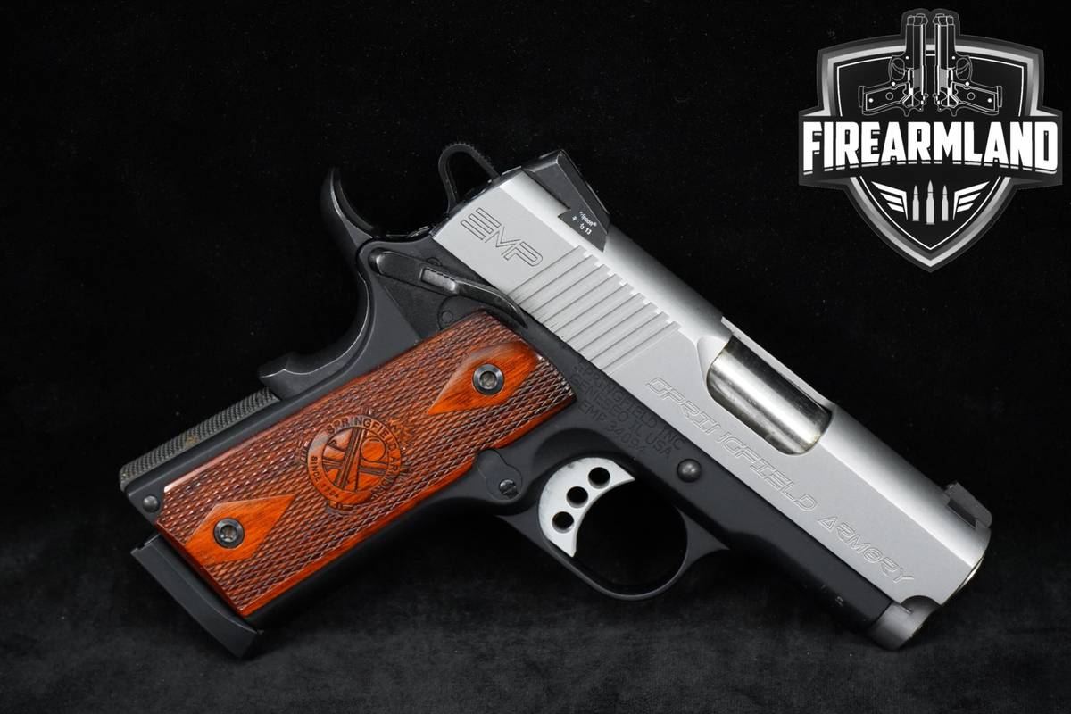 Springfield Armory EMP 9mm 1911 3" Two-Tone Stainless M1911 A1 +6 MAGS