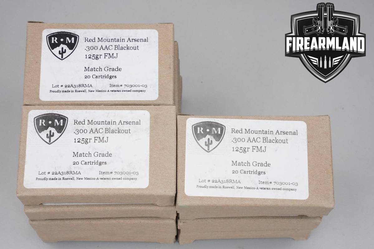 300 Blackout Ammo 300-BLK-AAC Ammunition 300 ROUNDS