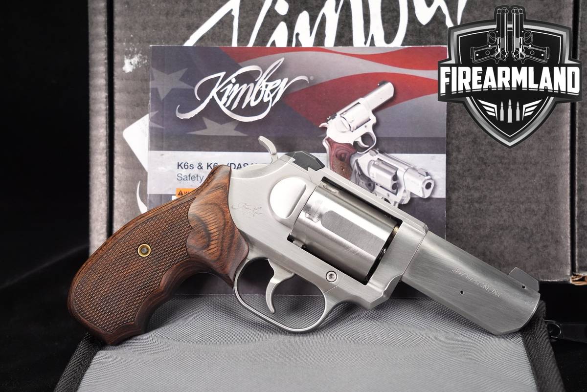 Kimber K6s 357 Magnum 3" Brushed Stainless K6-s +ORIG CASE