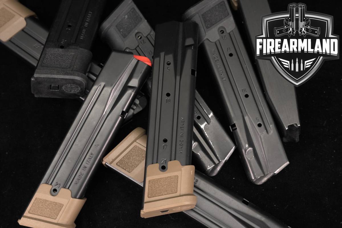 Sig Sauer EIGHT (8) P320 21-Round Magazines 9mm Luger P-320 Mags