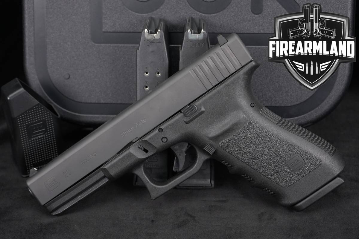 Glock 20 Gen3 SF G20 Short-Frame Gen 3 10mm 4.6 +THREE MAGS