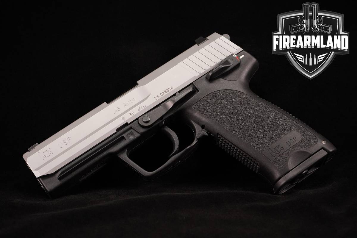 STAINLESS! 1996 Heckler & Koch USP 45 ACP 4.41" H&K HK USP45 +5 MAGS
