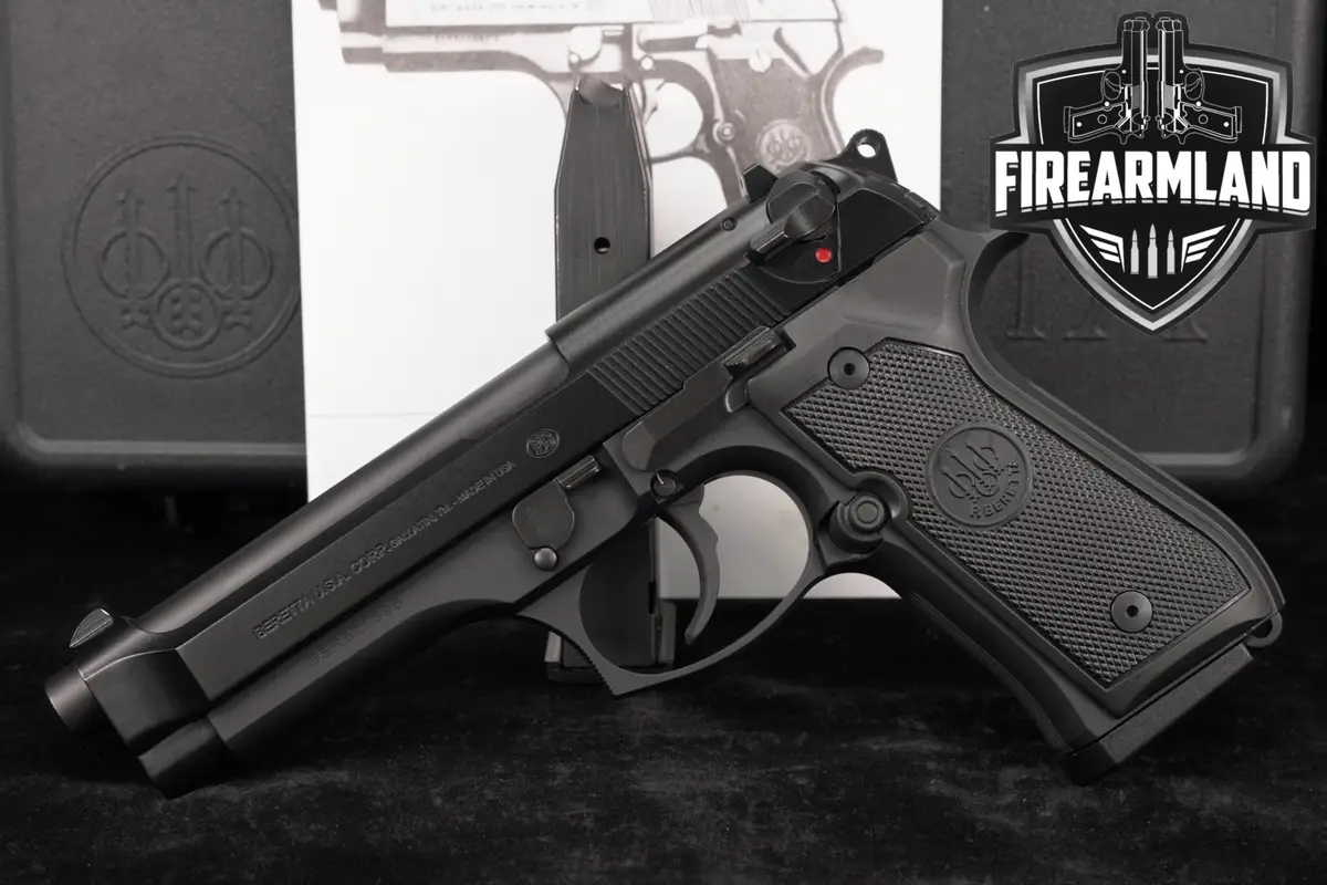 Beretta 92FS 9mm 4.9" 92 FS +2 MAGS & ORIG CASE