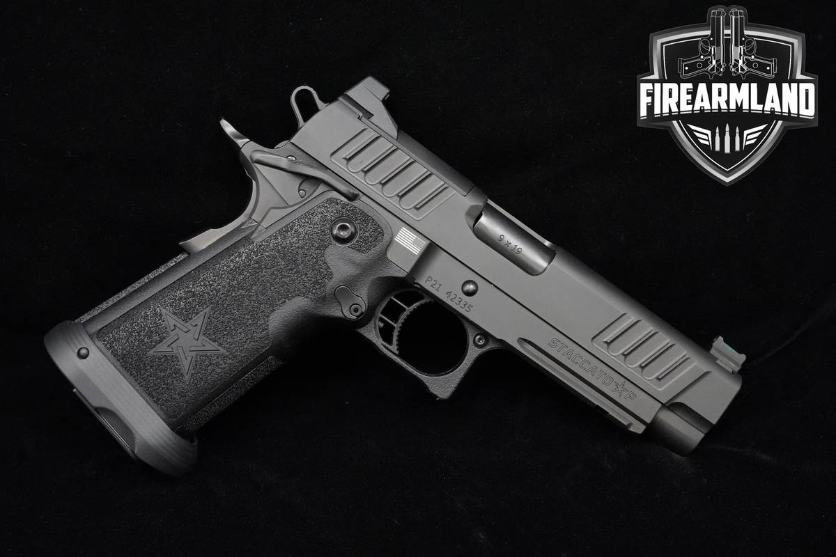 Staccato (STI) Model P 2011 OPTIC-READY 9mm 2011-1911 Staccato P 2MAGS