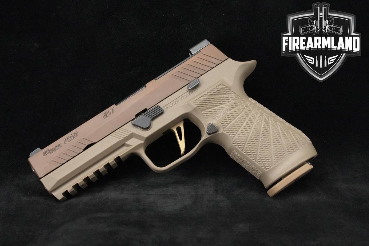 Sig Sauer P320 M17 9mm 4.75" Sig-Sauer P320 P-320 M-17 Wilson Combat +CASE