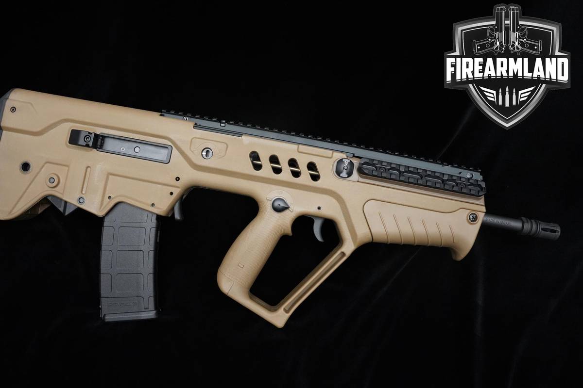 IWI Tavor SAR FDE 5.56-NATO 16.5" FDE Bullpup Rifle Israel IWI +2 MAGS