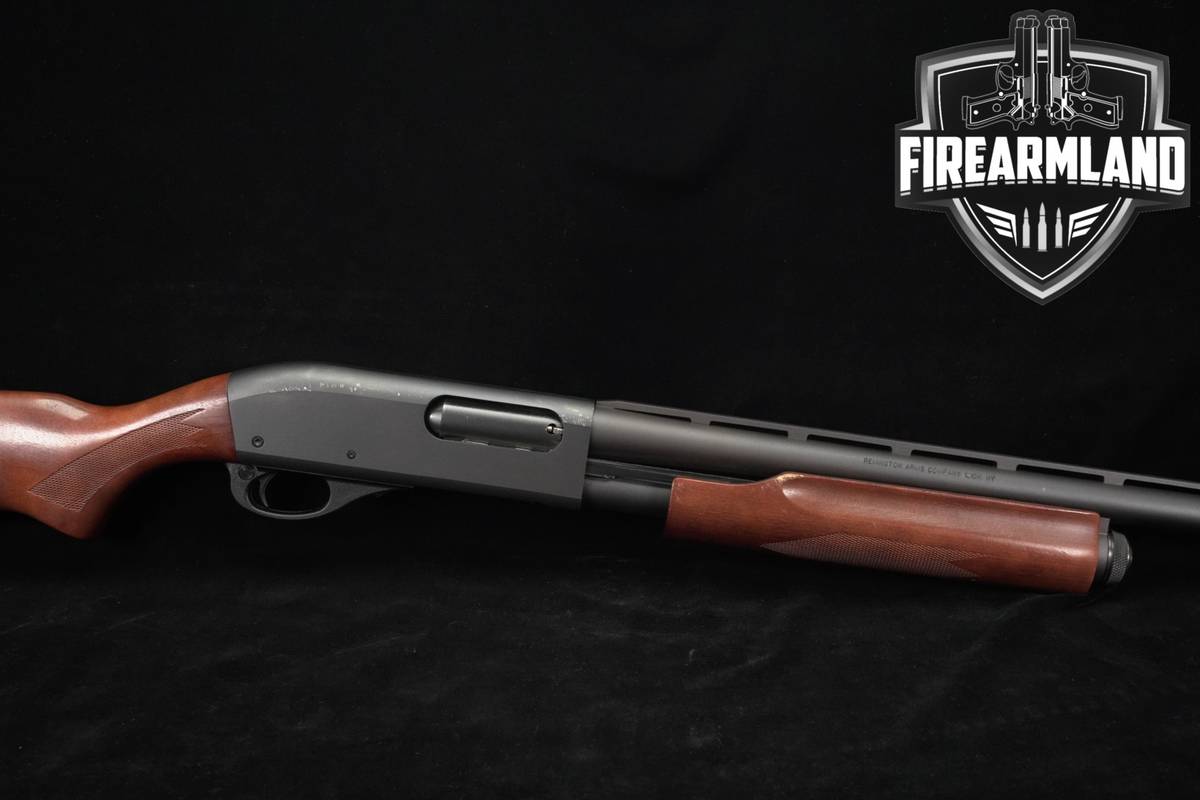 Remington Model 870 Express 12-Gauge 28 Black & Hardwood VENT-RIB