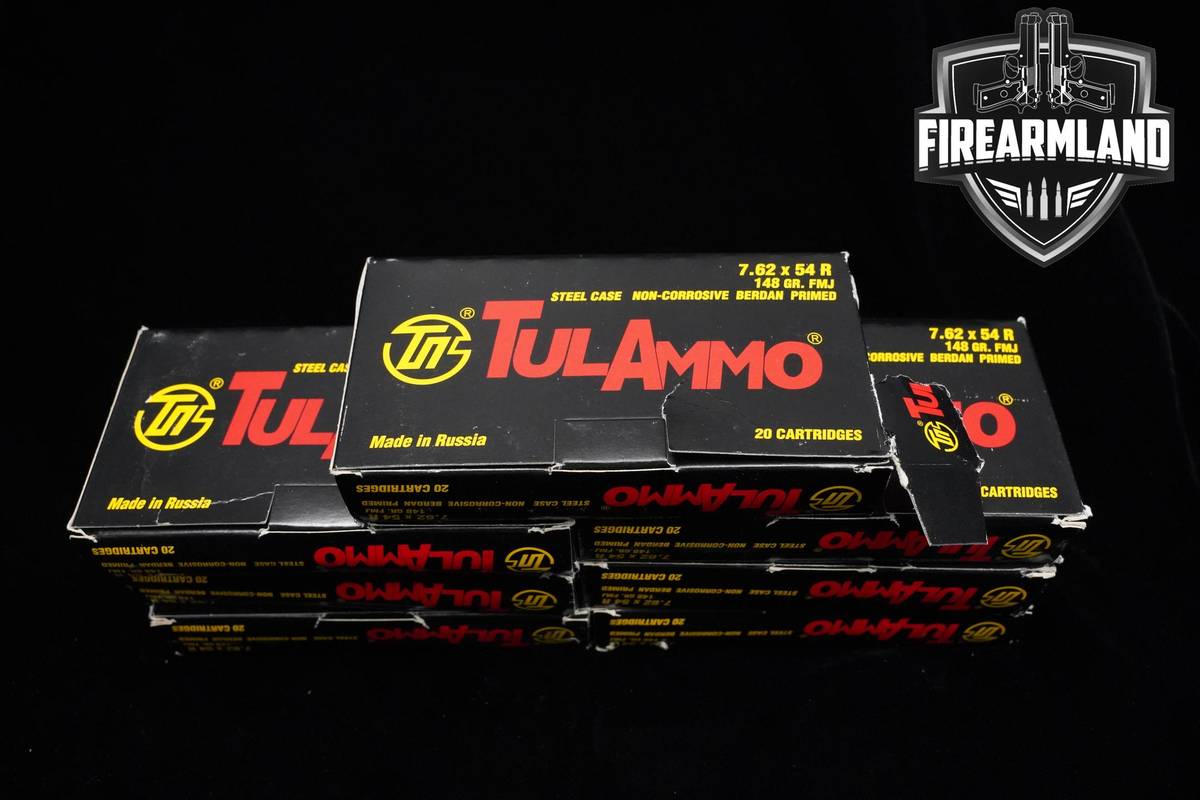 7.62x54R Ammo 7.62x54R 140 Rounds Ammo