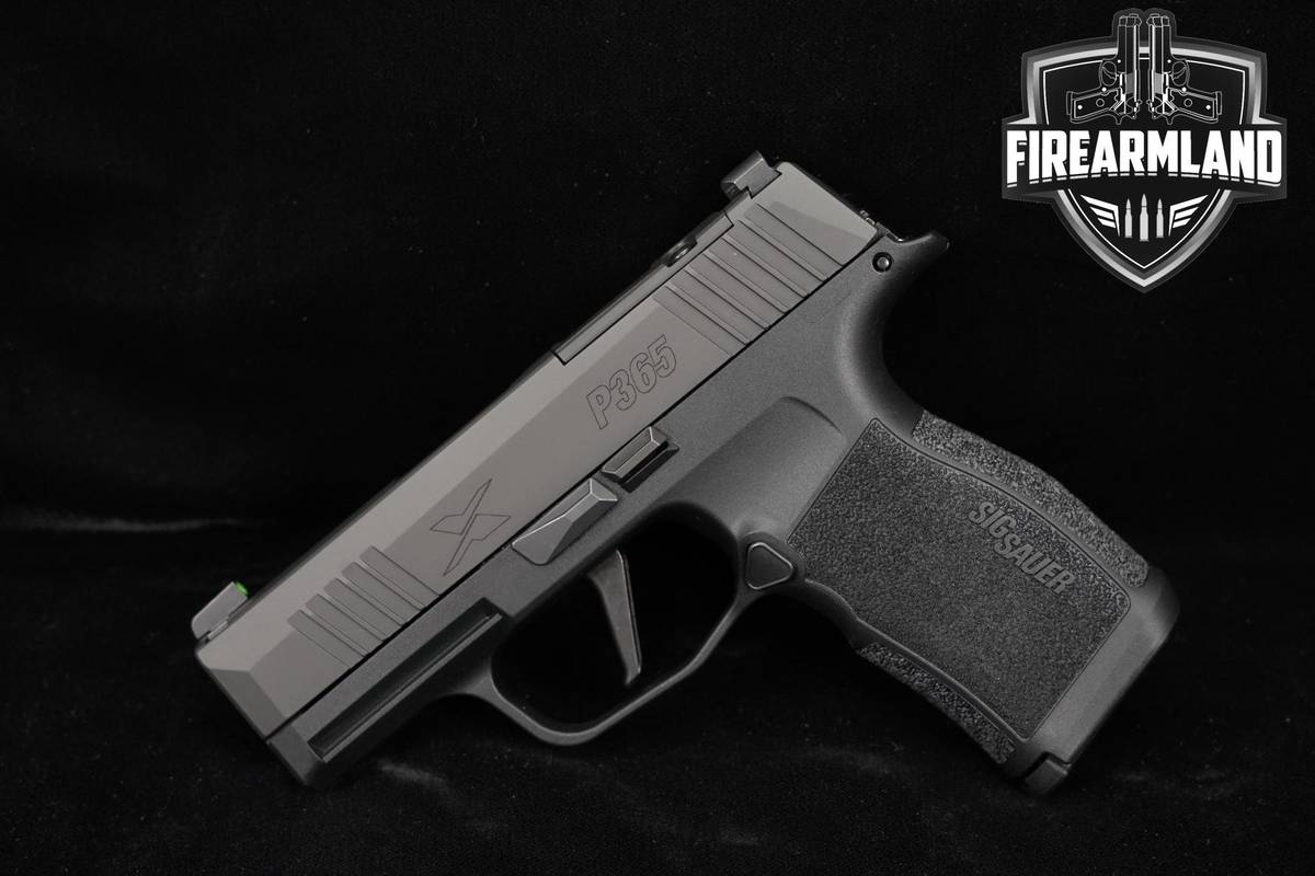 Sig Sauer P365X OR 9mm 3.1" Black P-365X 365-X P365 Sub-Compact Pistol