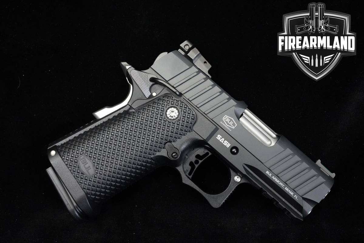 Bul Armory UL 3.25" SAS II 9mm 1911 3.25" UL 2011 2 2MAGS & ORIG CASE