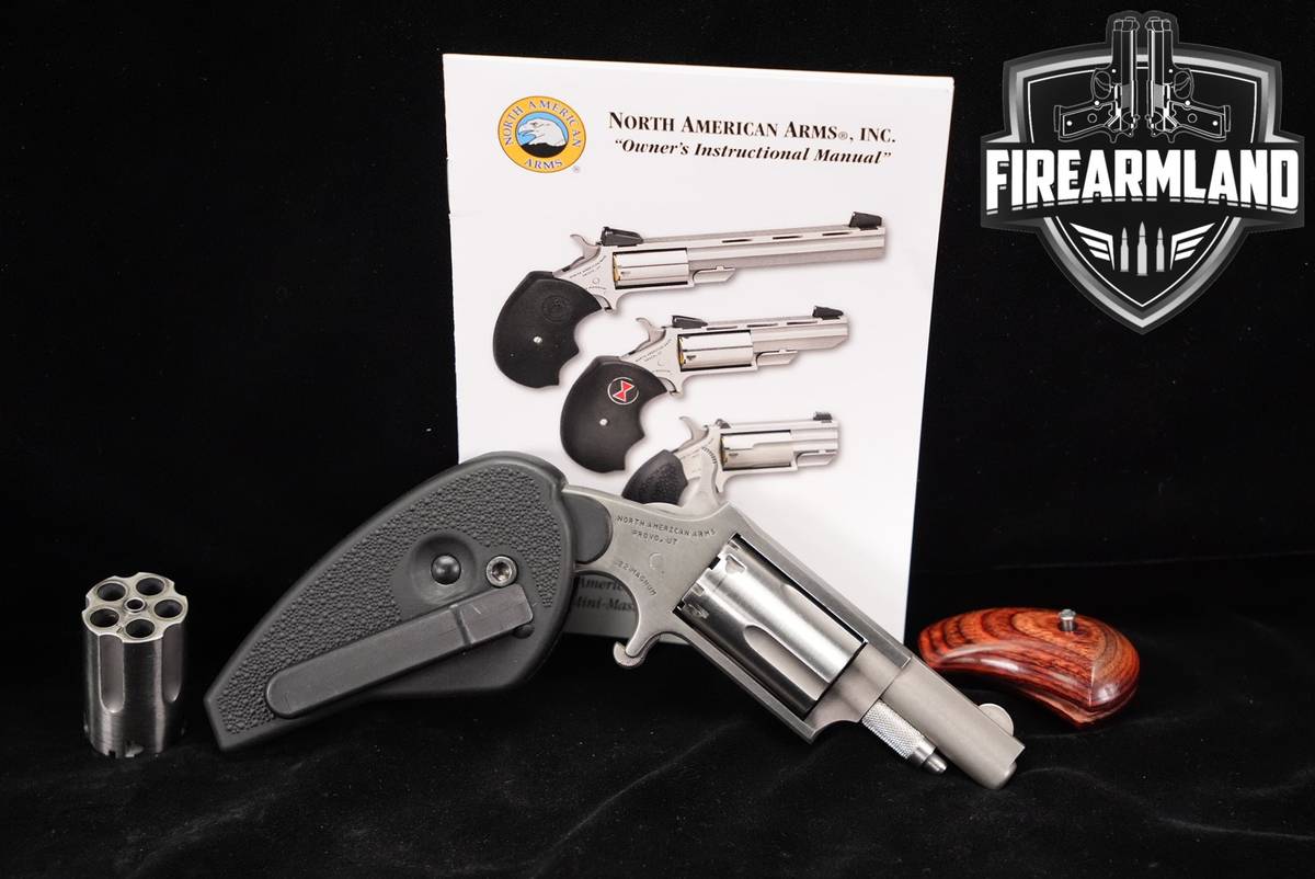 2-CYLINDER SET North American Arms NAA-22M 1.6" Stainless