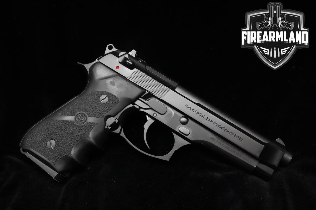 Beretta Model 92FS 9mm 4.9" Black Bruniton Beretta 92FS 92-FS DA/SA
