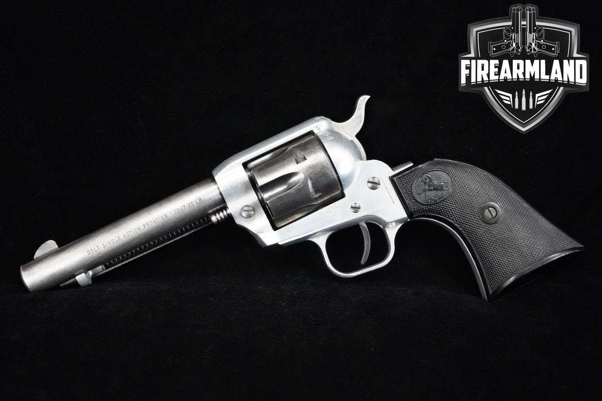 2ND YEAR! 1958 Colt Single Action Frontier Scout 22LR 4.75" Two-Tone Colt