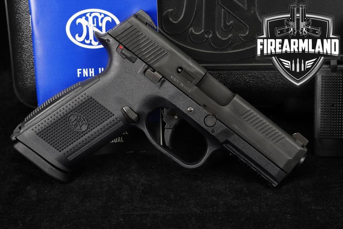 FN FNS-40 MS Manual Safety 40S&W 4" FNS40 +3 MAGS & ORIG CASE