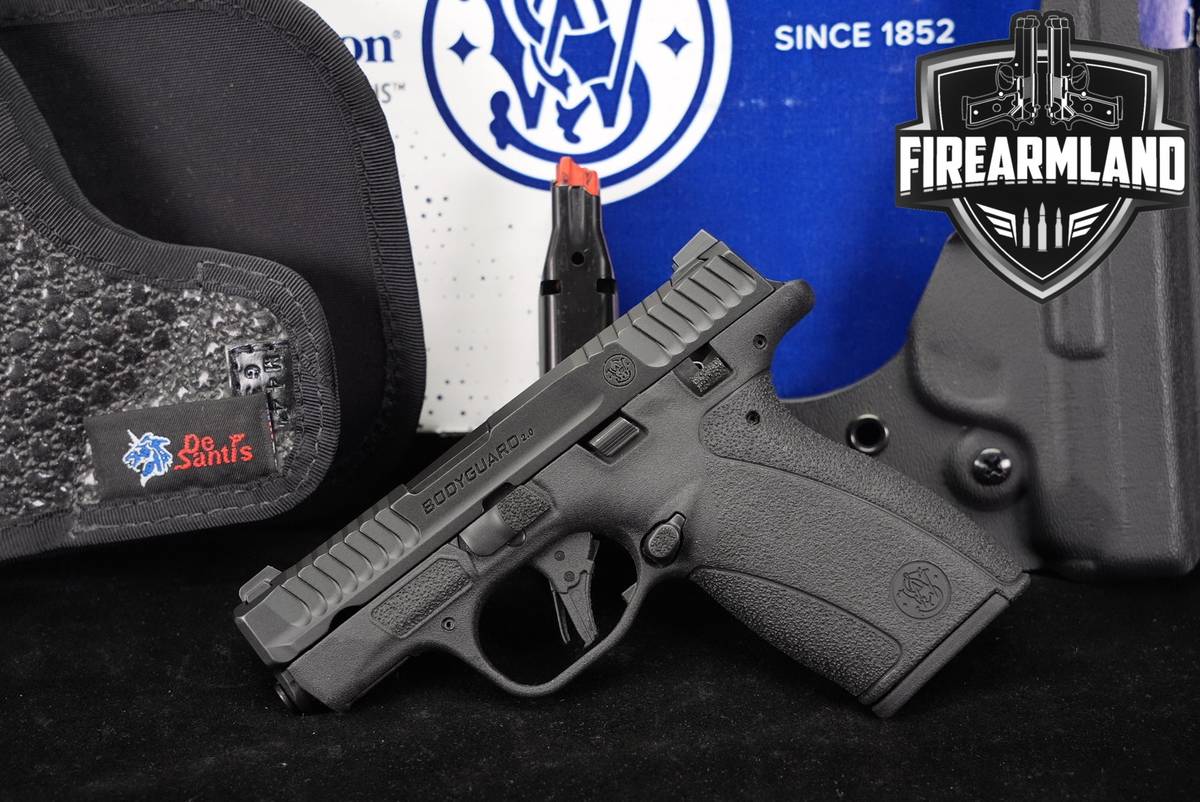 Smith & Wesson Bodyguard 2.0 TS S&W 380 ACP 2.75" BG +2 MAGS, HOLSTERS